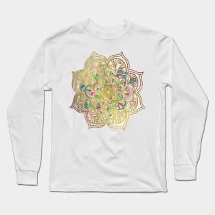 Mandala - Colors Long Sleeve T-Shirt